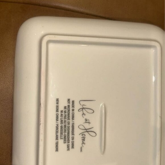 New no defects jewelry dish 6.6” x 5” Life at Home - Picture 2 of 5